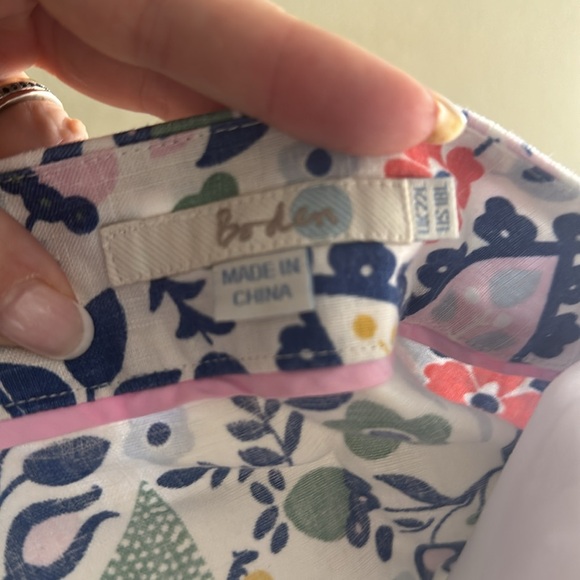 Boden tunic linen dress EUC - Picture 3 of 4